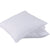 Two Keeco Pacific Coast Feather Pillow Inserts filled with 100% Duck Feather on a white background.