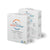 A box of PureCare ReversaTemp 5-Sided Mattress Protector with a mattress protector on top of it.