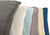 A row of Pillowtex Dream in Color Comforter pillow covers in different colors.