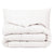 A Pillowtex Essential Bedding Package - All Season Comforter with Matching Pillows in dream in color on a white background.