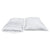 Two Carpenter Co. Dual Layered Comfort Pillows by Carpenter on a white surface.