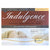 Product packaging for the "Indulgence® Synthetic Down Pillow" by Carpenter standard/queen size back/stomach sleeper pillow. Features include 500-thread-count cotton, antimicrobial treated inner cover, and