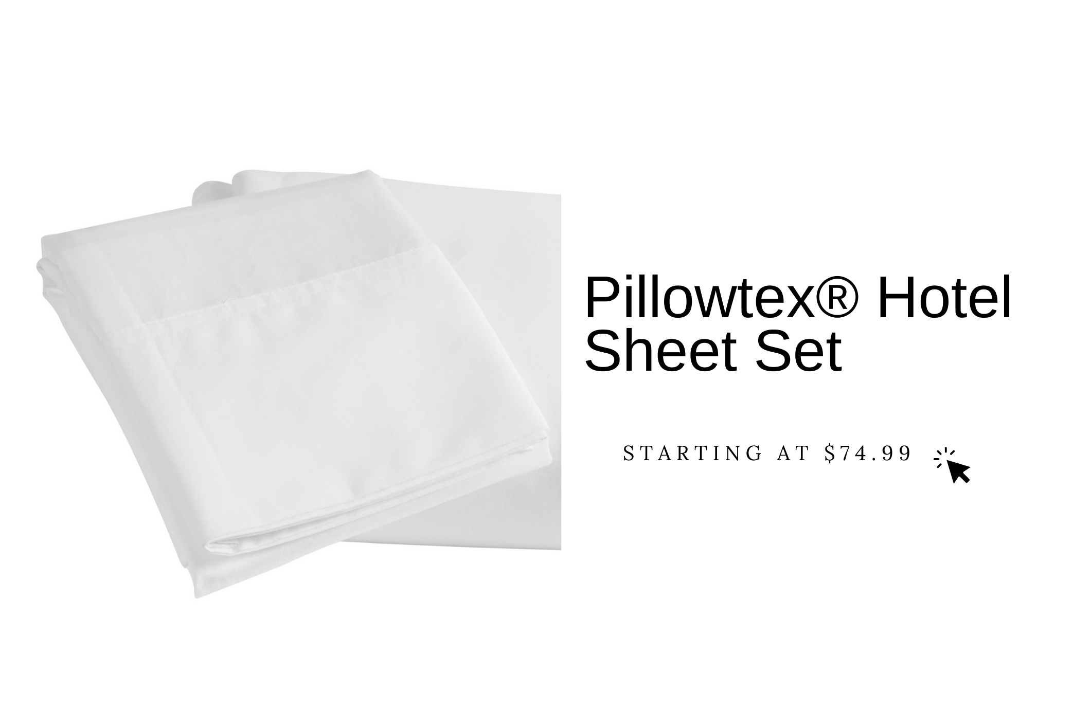 Hotel Sheet Set sold at Pillows.com